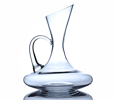 斜口帶把手醒酒器