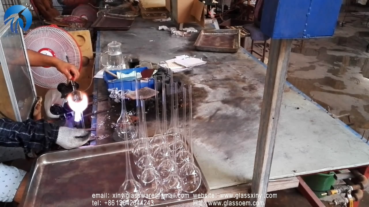 新翼玻璃杯加廠(chǎng)工序流程，玻璃器皿人工製作流程